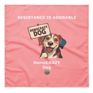 "Resistance Is Adorable" - All-over print bandana