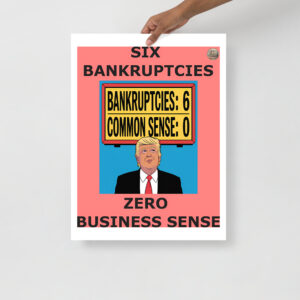 "6 Bankruptcies" - Poster
