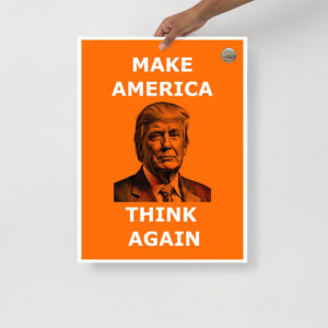 "Think Again" - Poster