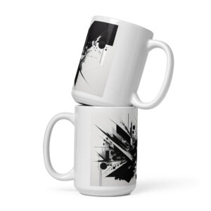 "En Tranz"  White glossy mug