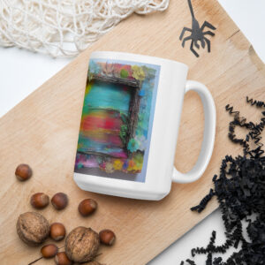 "Barn Door"  White glossy mug