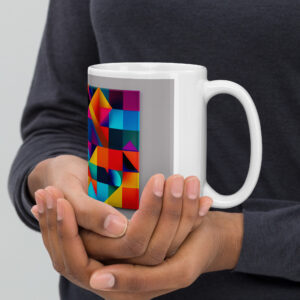 "Partz"  White glossy mug