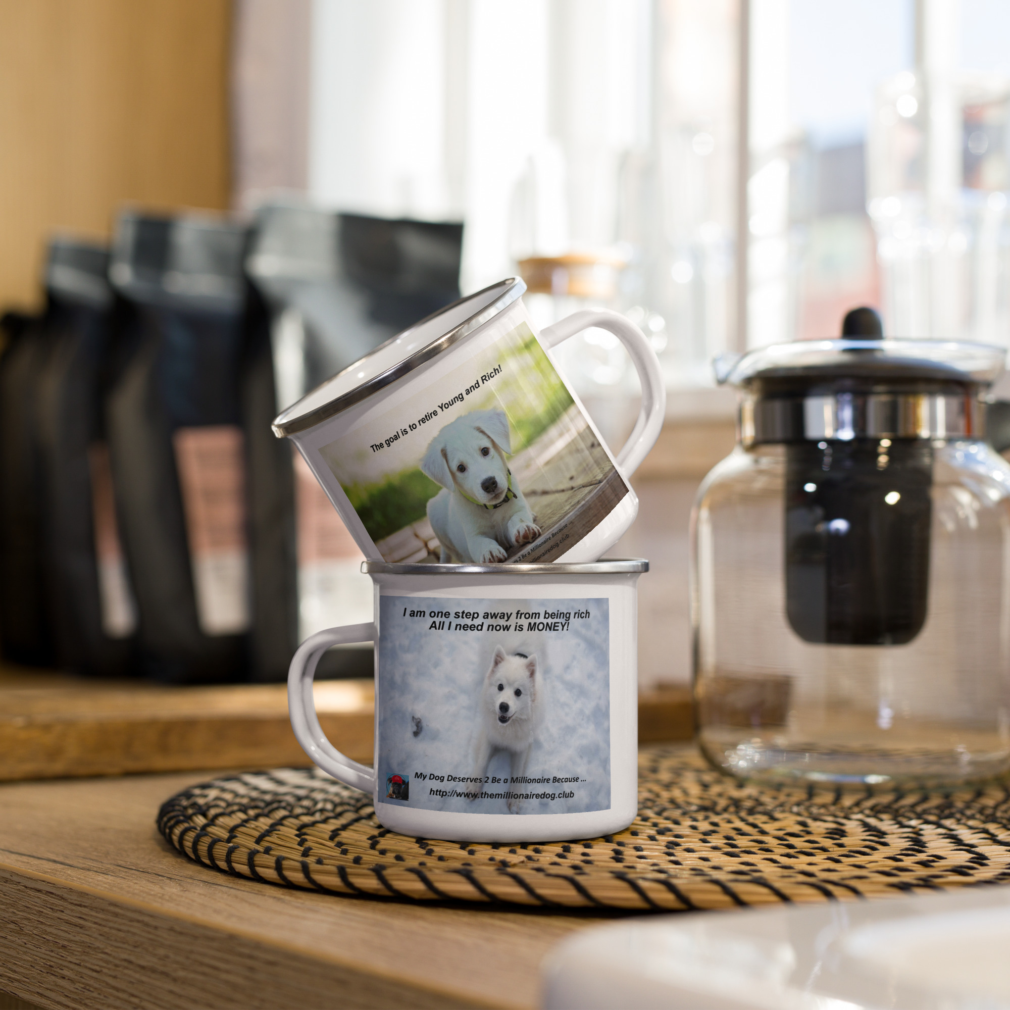 The Goal - Enamel Mug