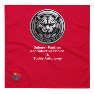 Selene - Panther (Reproductive Rights & Bodily Autonomy)  BIFC Protest Bandana