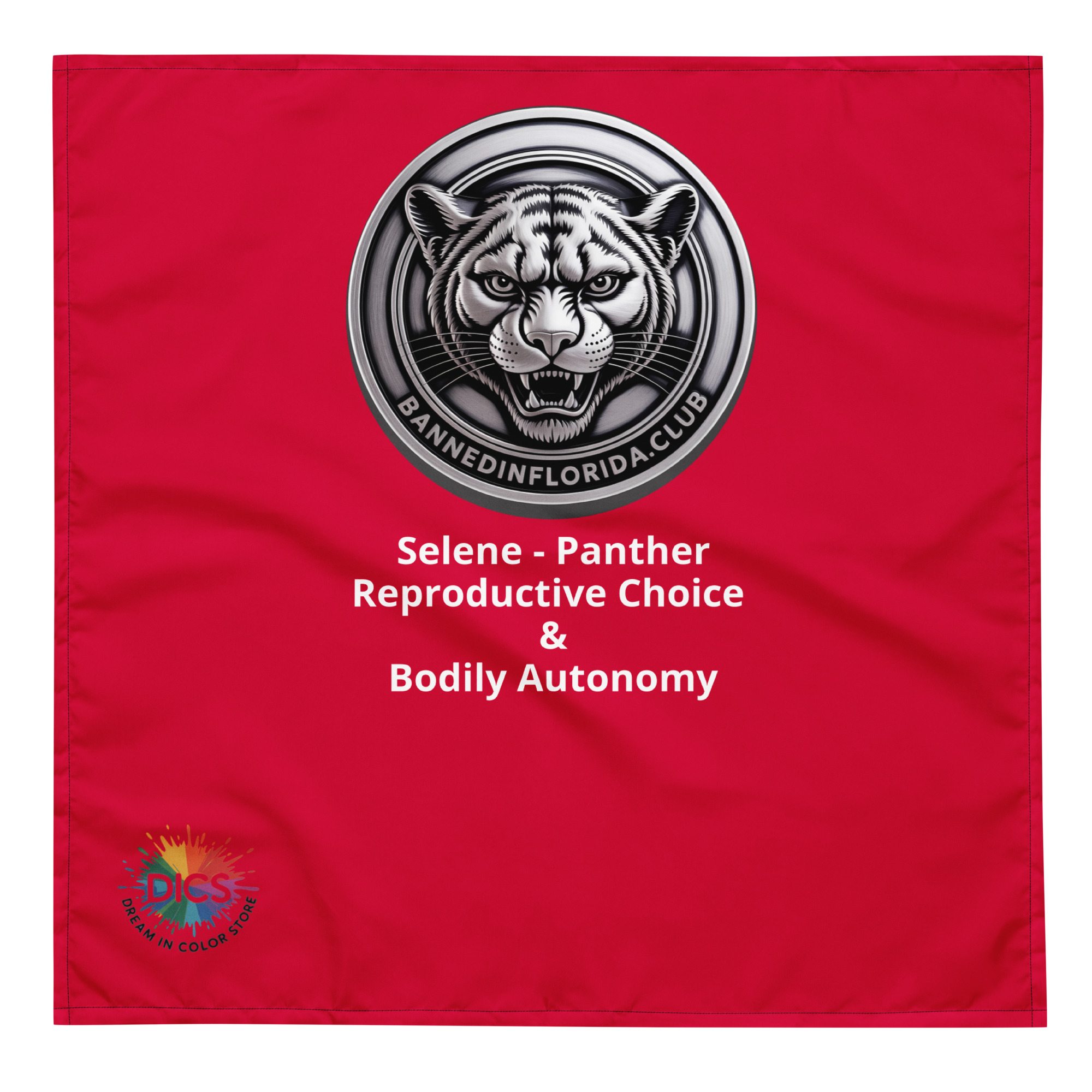 Selene - Panther (Reproductive Rights & Bodily Autonomy) BIFC Protest Bandana