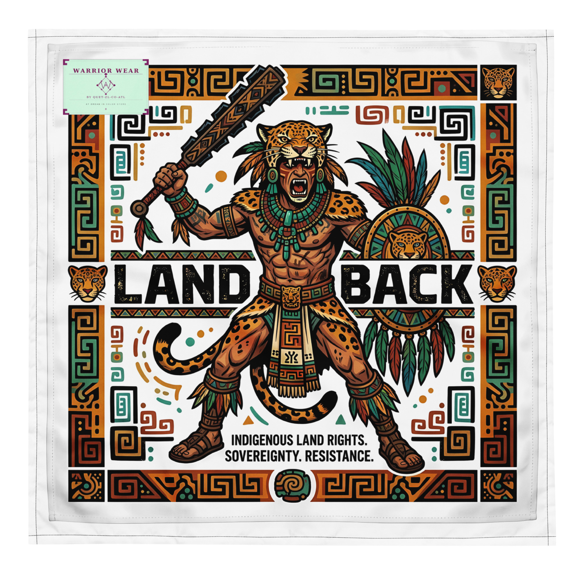Océlótl — Land Back Bandana