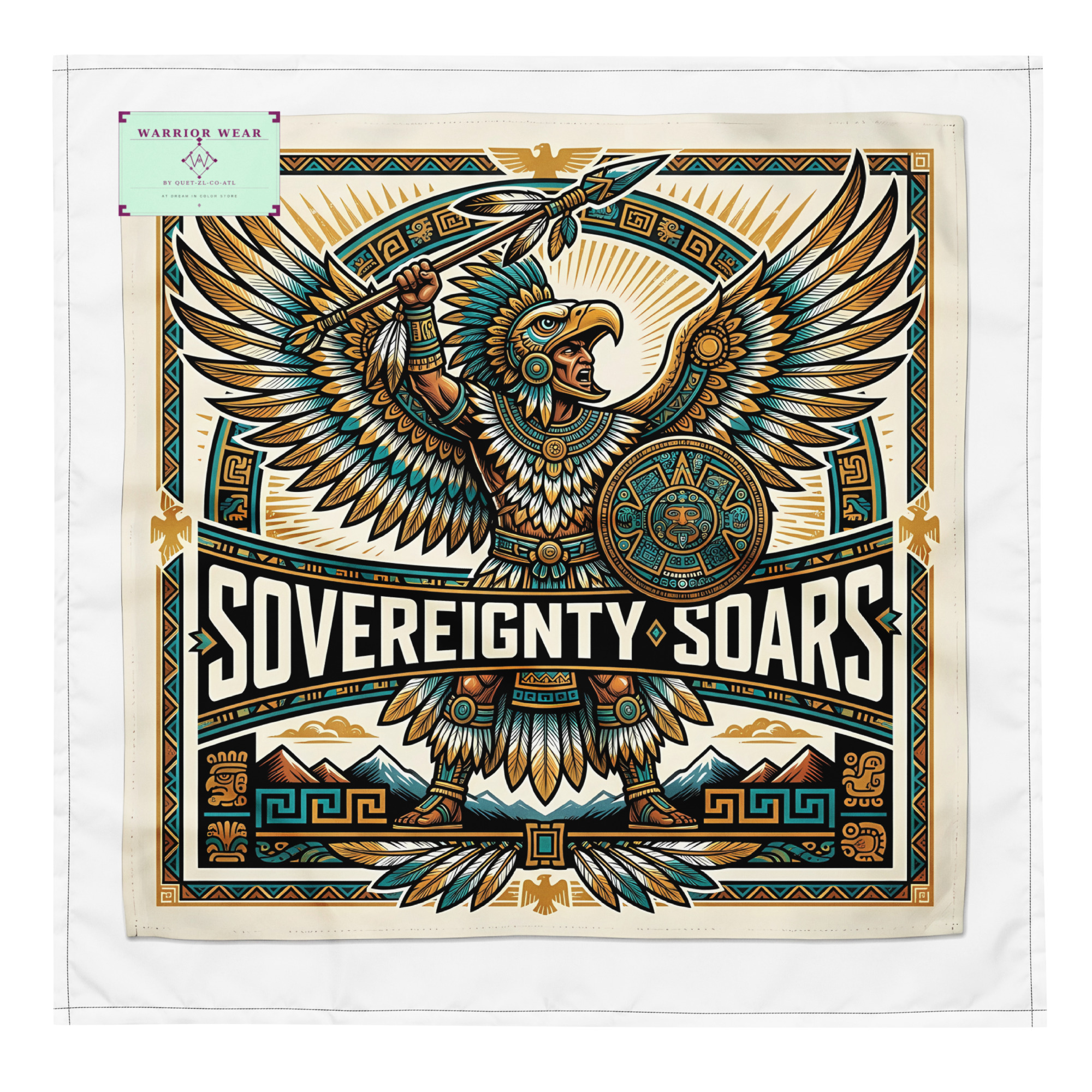 Cuāuhtli — Sovereignty Soars Bandana