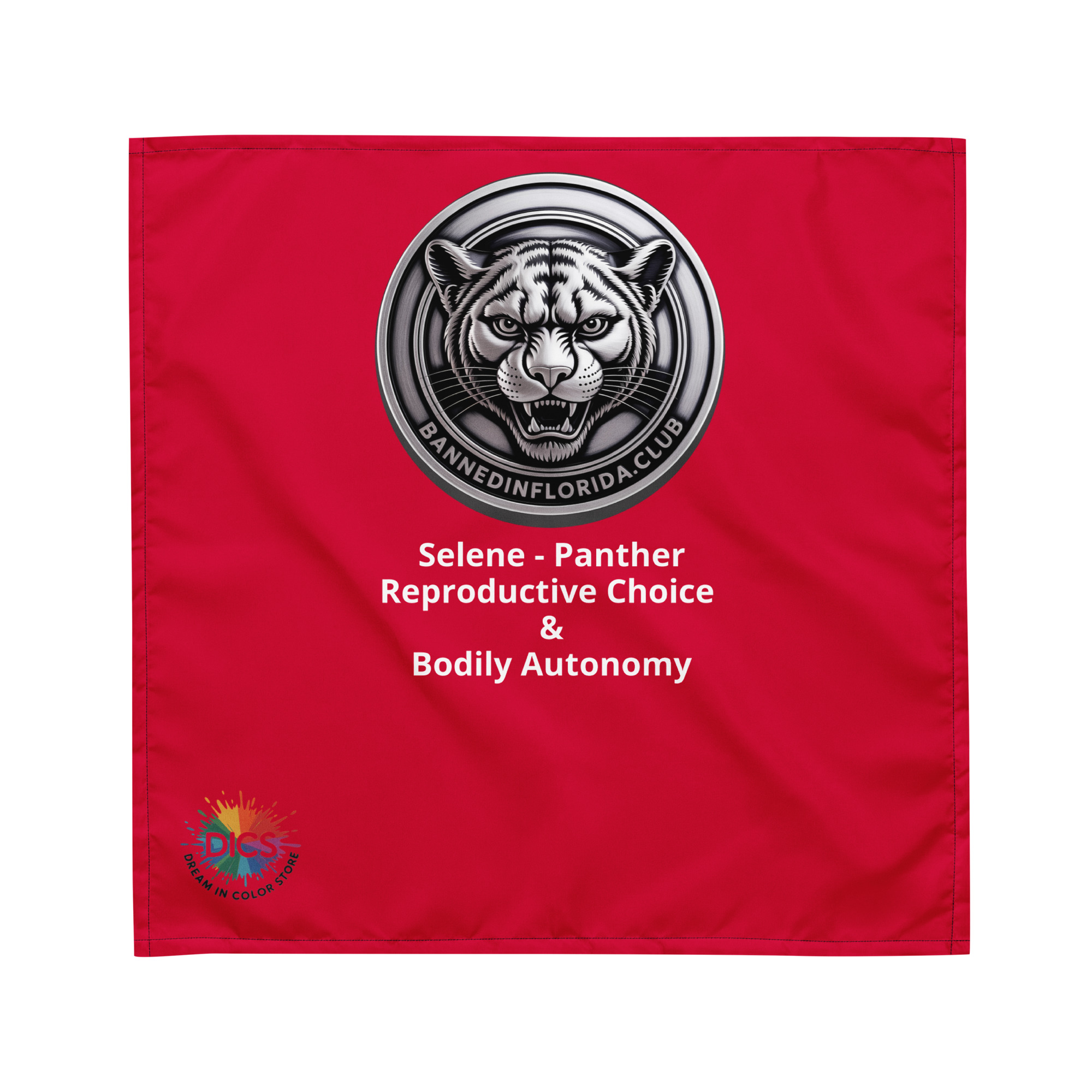 Selene - Panther (Reproductive Rights & Bodily Autonomy) BIFC Protest Bandana - Image 3