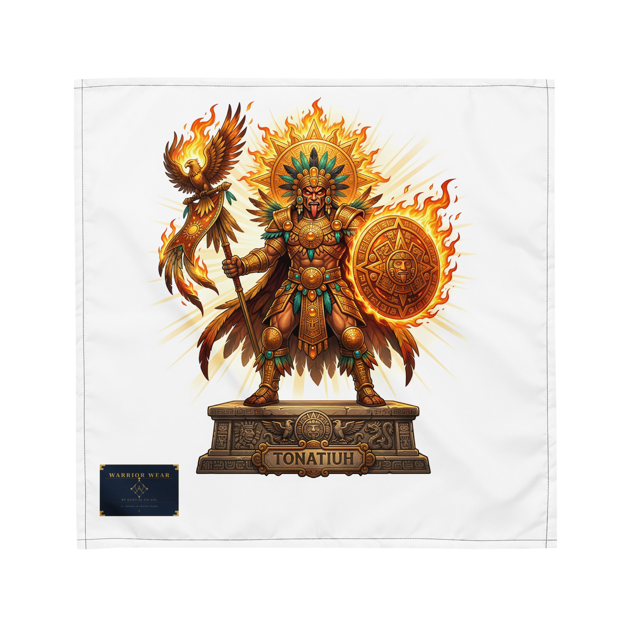 Tonatiuh — Sun God Bandana - Image 3