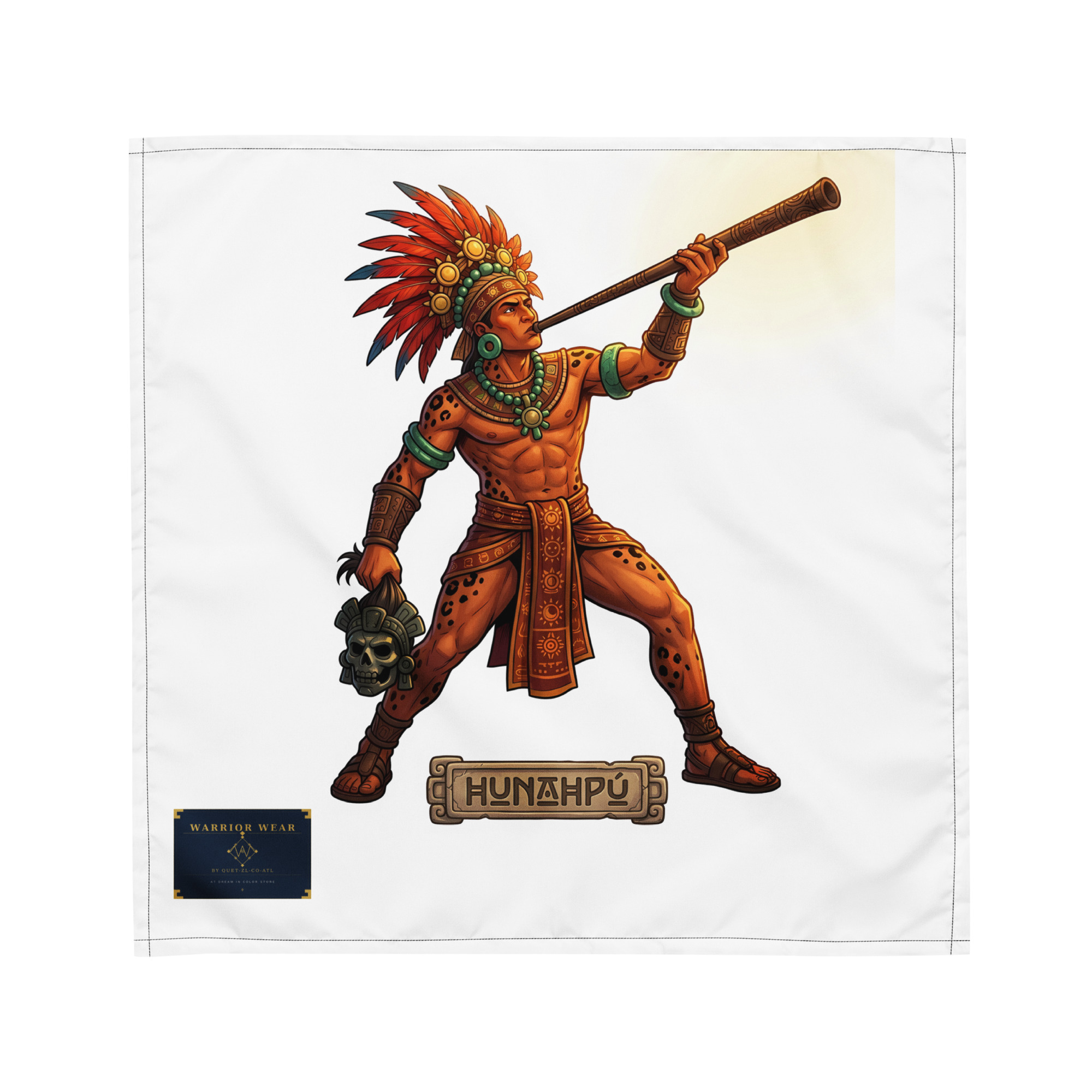 Hunahpú — Hero Twin Bandana - Image 3