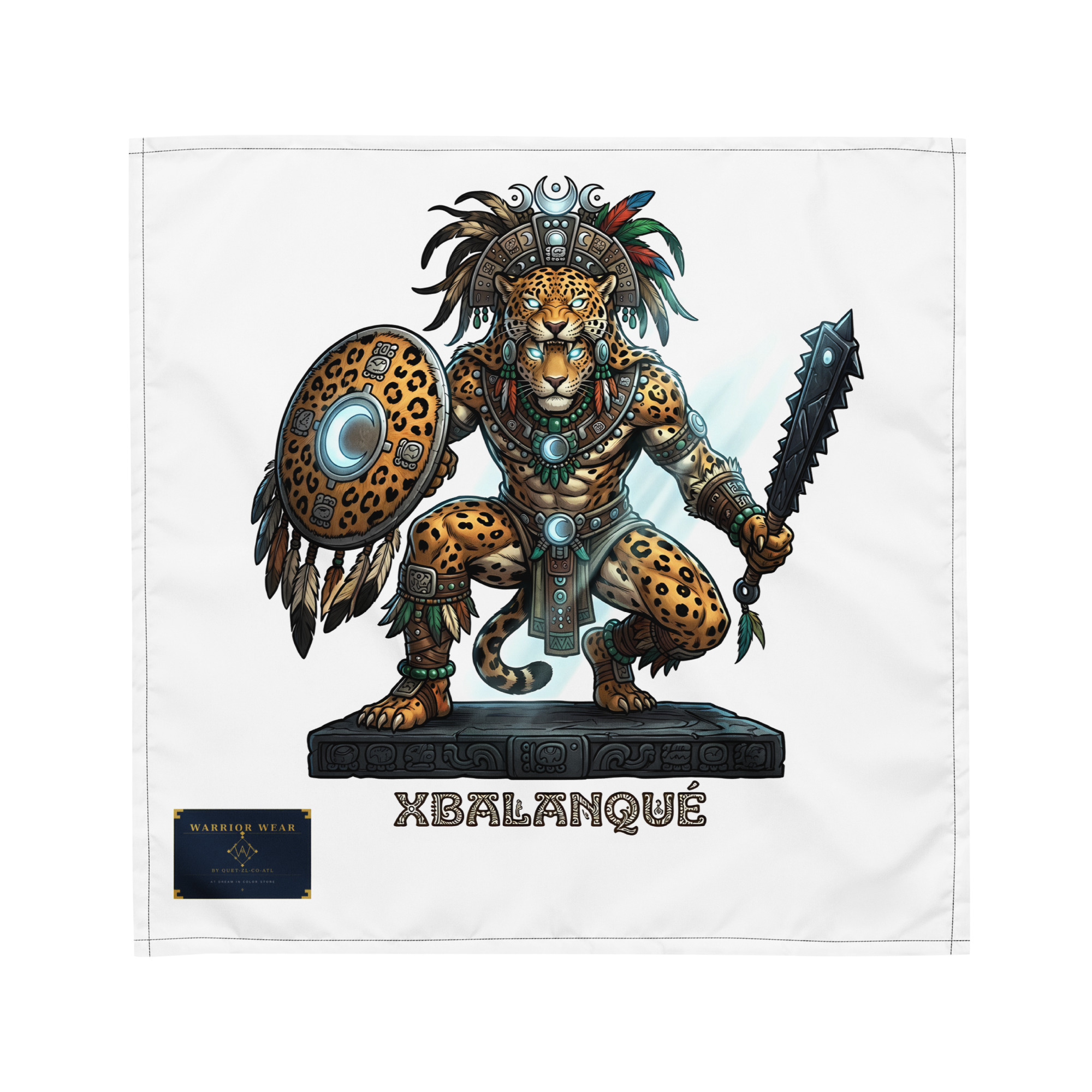 Xbalanqué — Jaguar Twin Bandana - Image 3