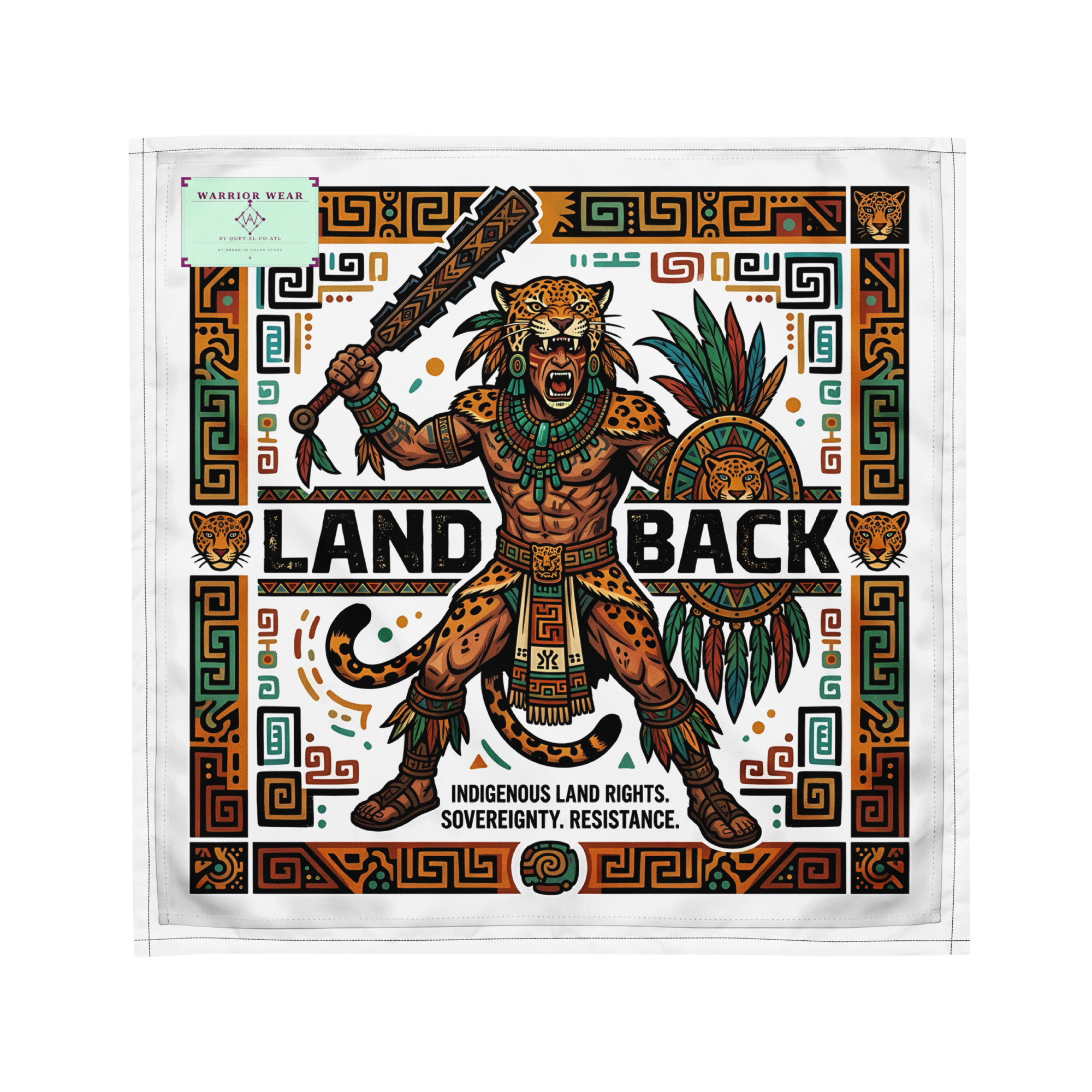 Océlótl — Land Back Bandana - Image 3