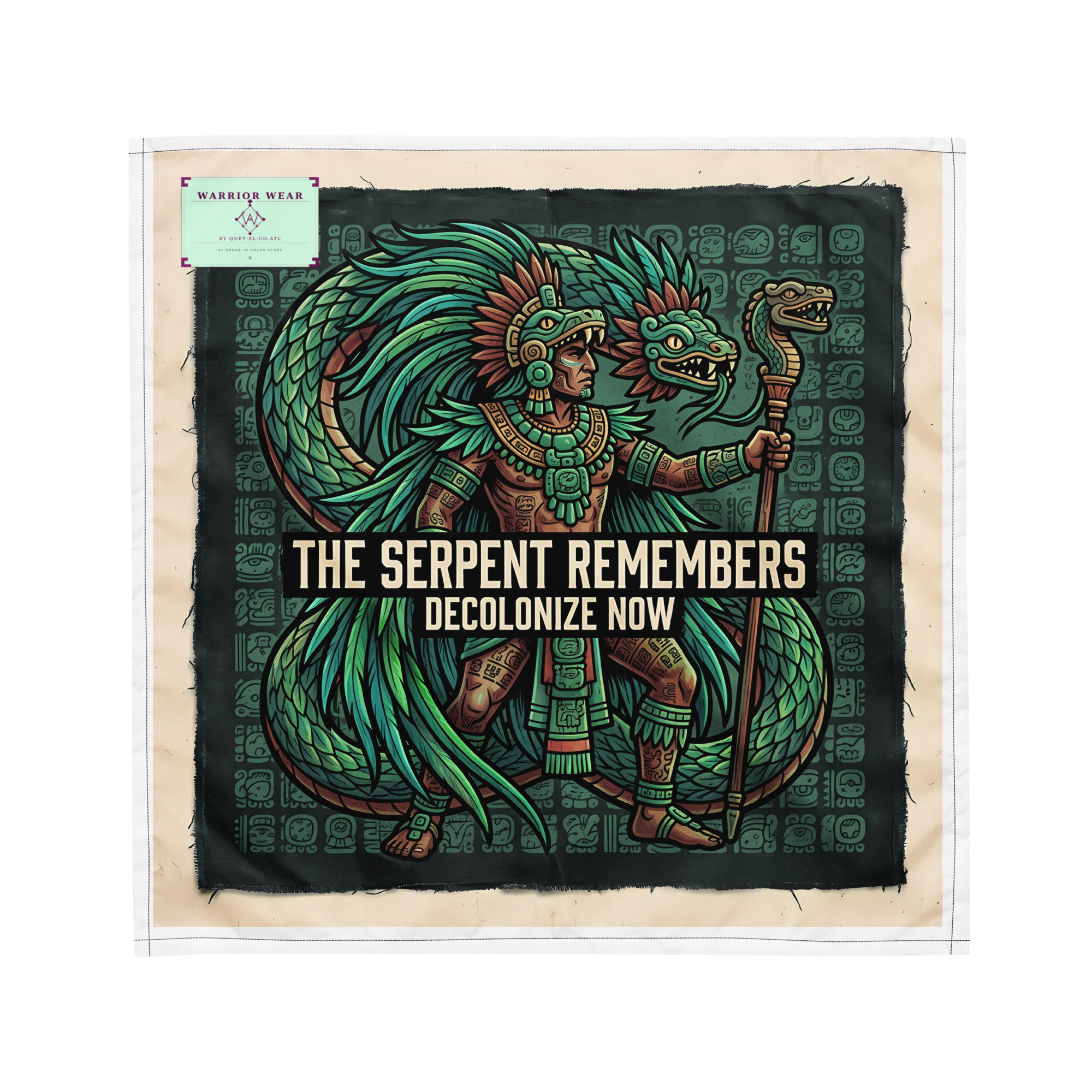 Kukulcán — The Serpent Remembers Bandana - Image 3