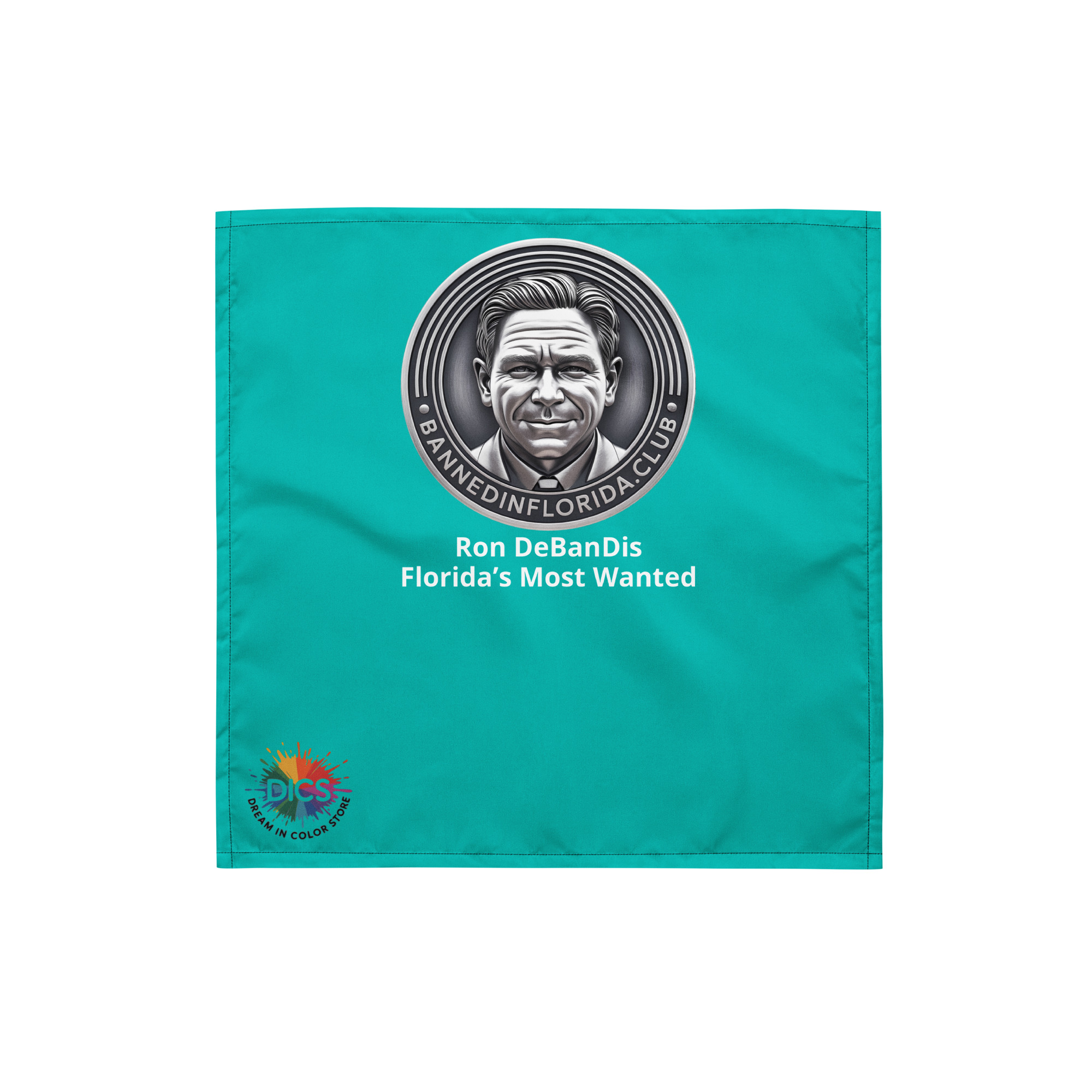 Ron DeBanDis - Florida's Most Wanted BIFC Protest Bandana - Image 2