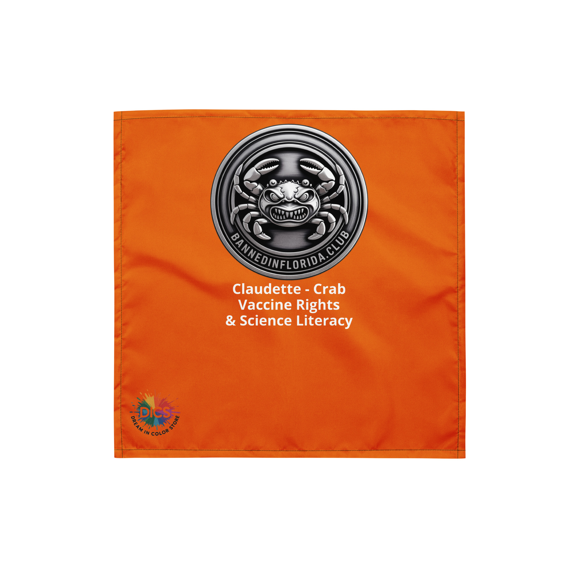 Claudette - Crab (Vaccine Rights & Science Literacy) BIFC Protest Badana - Image 2
