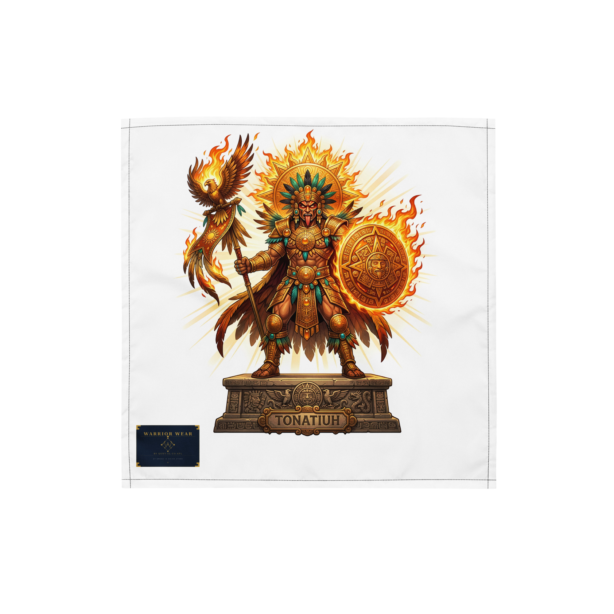 Tonatiuh — Sun God Bandana - Image 2