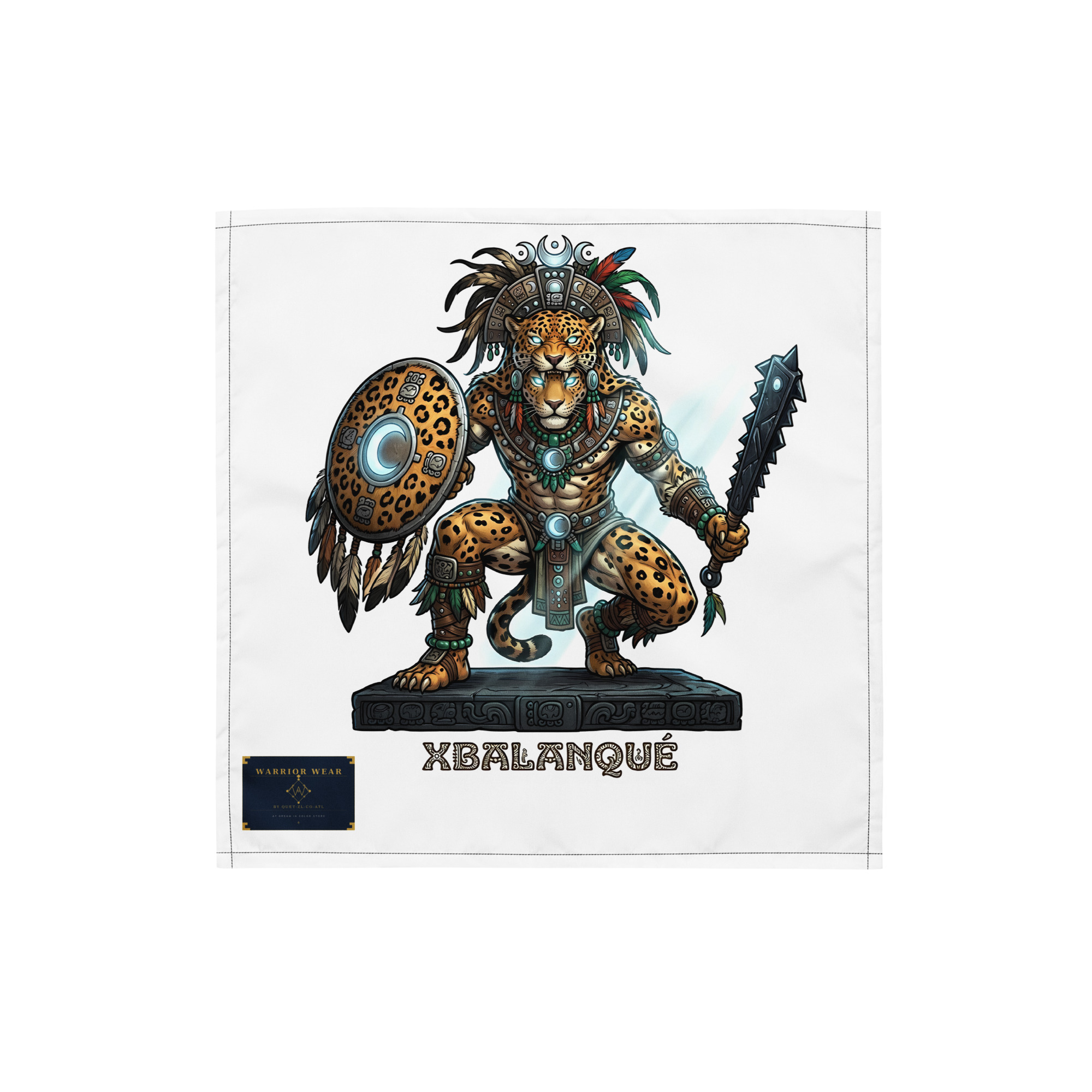 Xbalanqué — Jaguar Twin Bandana - Image 2