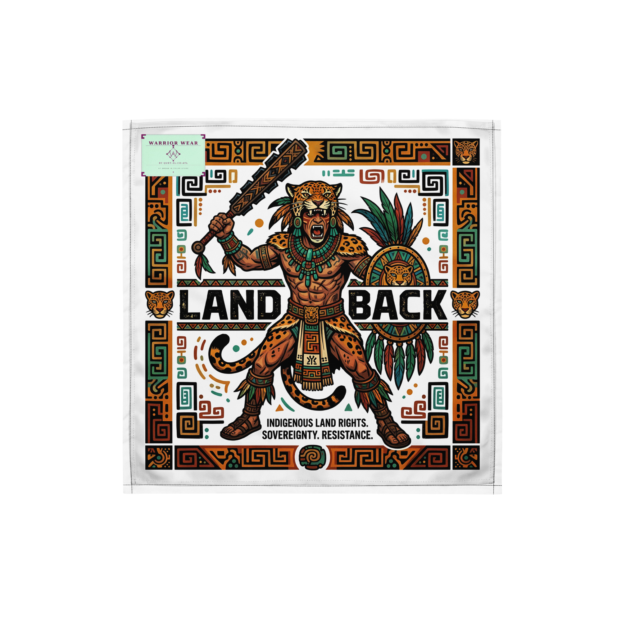 Océlótl — Land Back Bandana - Image 2