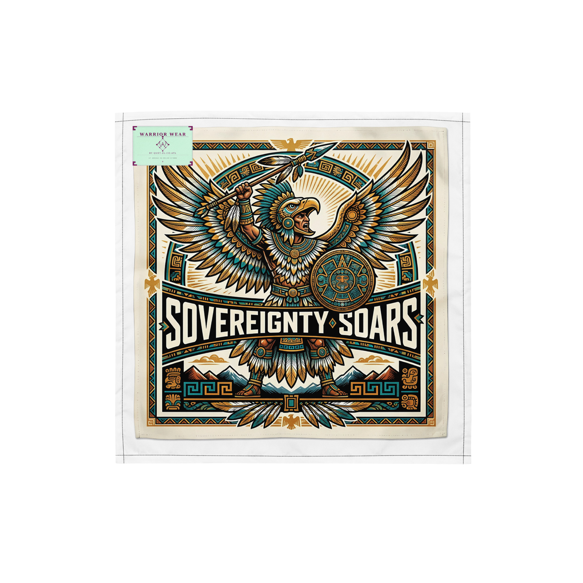 Cuāuhtli — Sovereignty Soars Bandana - Image 2