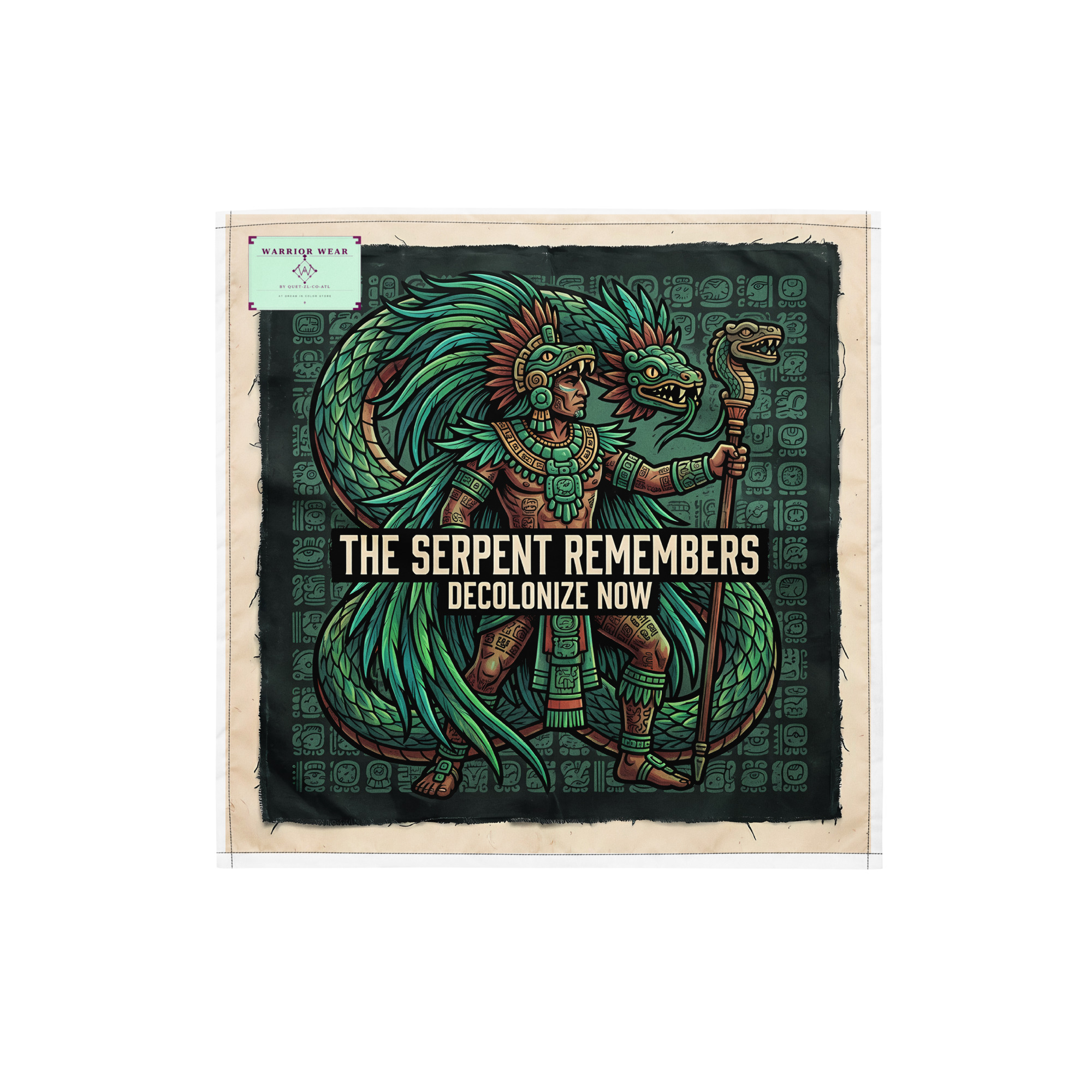 Kukulcán — The Serpent Remembers Bandana - Image 2