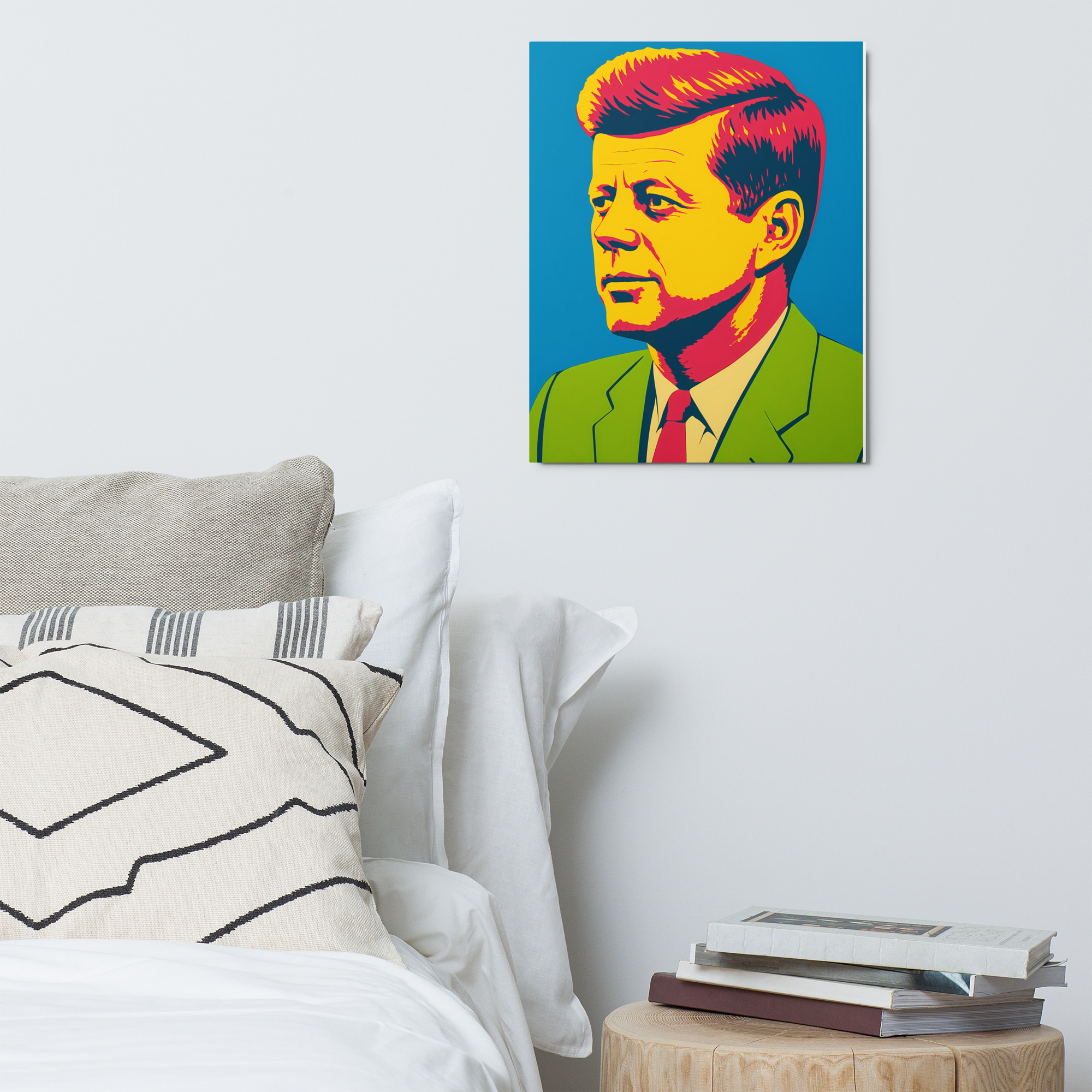 Democracy Defenders - JFK Metal Print - Image 2