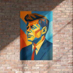 Democracy Defenders - JFK Metal Print