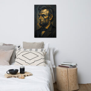 Democracy Defenders - Abe Lincoln Metal print