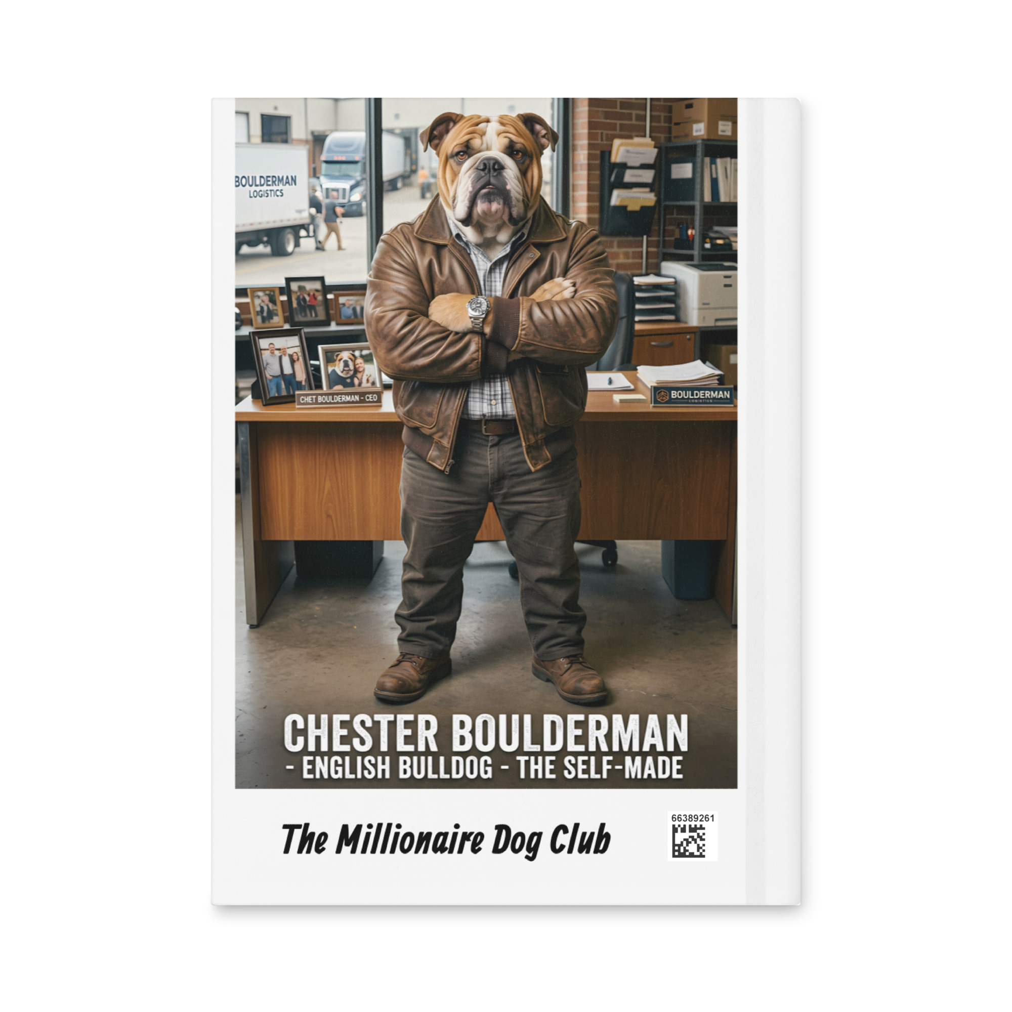 Reginald Blackthorne Dobermann Pinscher and Rich Dog Hardcover Journal