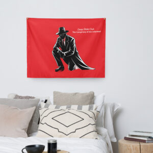 The Shadow - The Conspiracy of the Informed - Deep State Club - Indoor wall tapestry