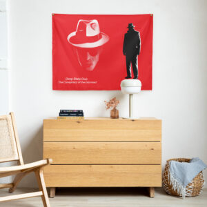 The Hat - The Conspiracy of the Informed - Deep State Club - Indoor wall tapestry