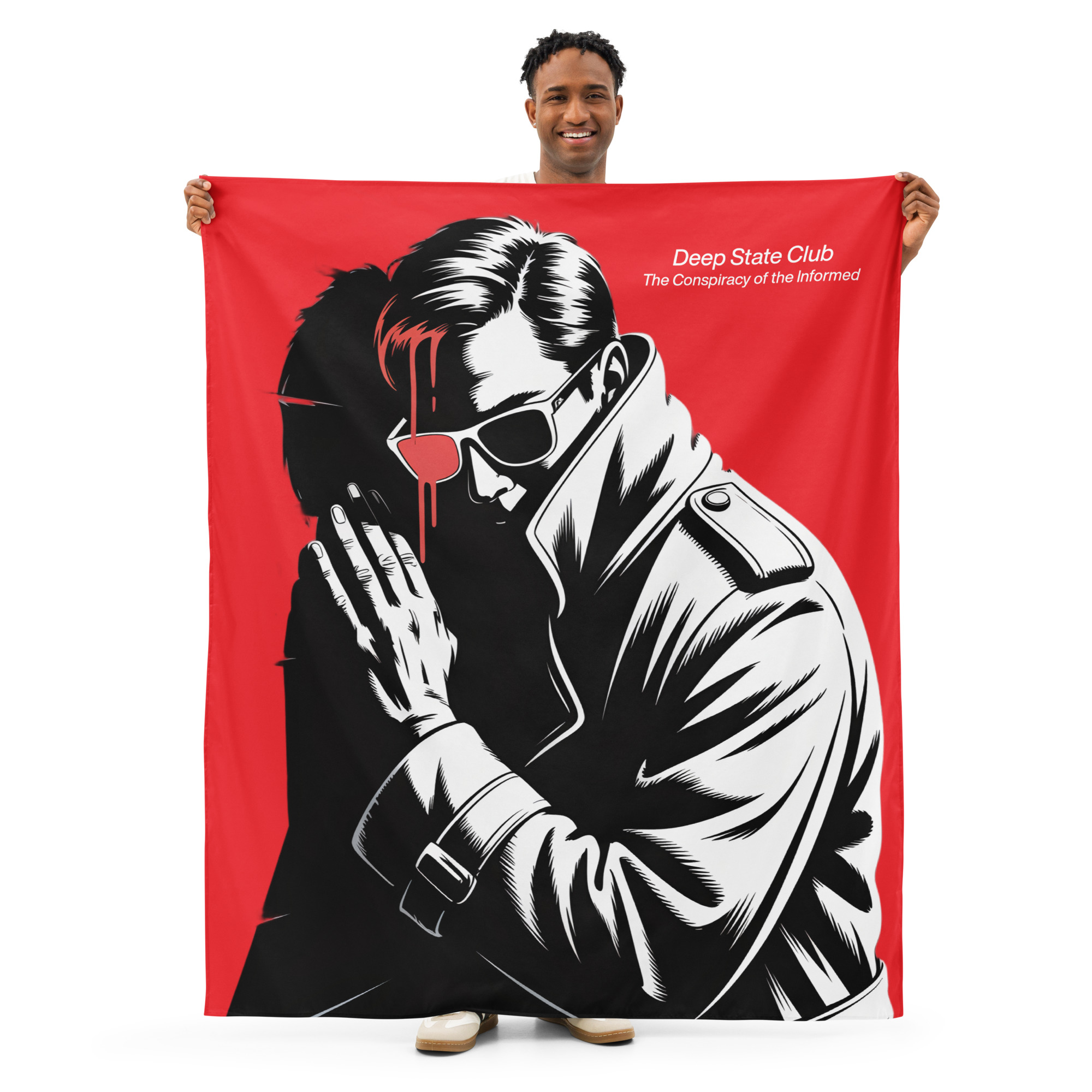 The Wound - The Conspiracy of the Informed - Deep State Club - Indoor wall tapestry - Image 2