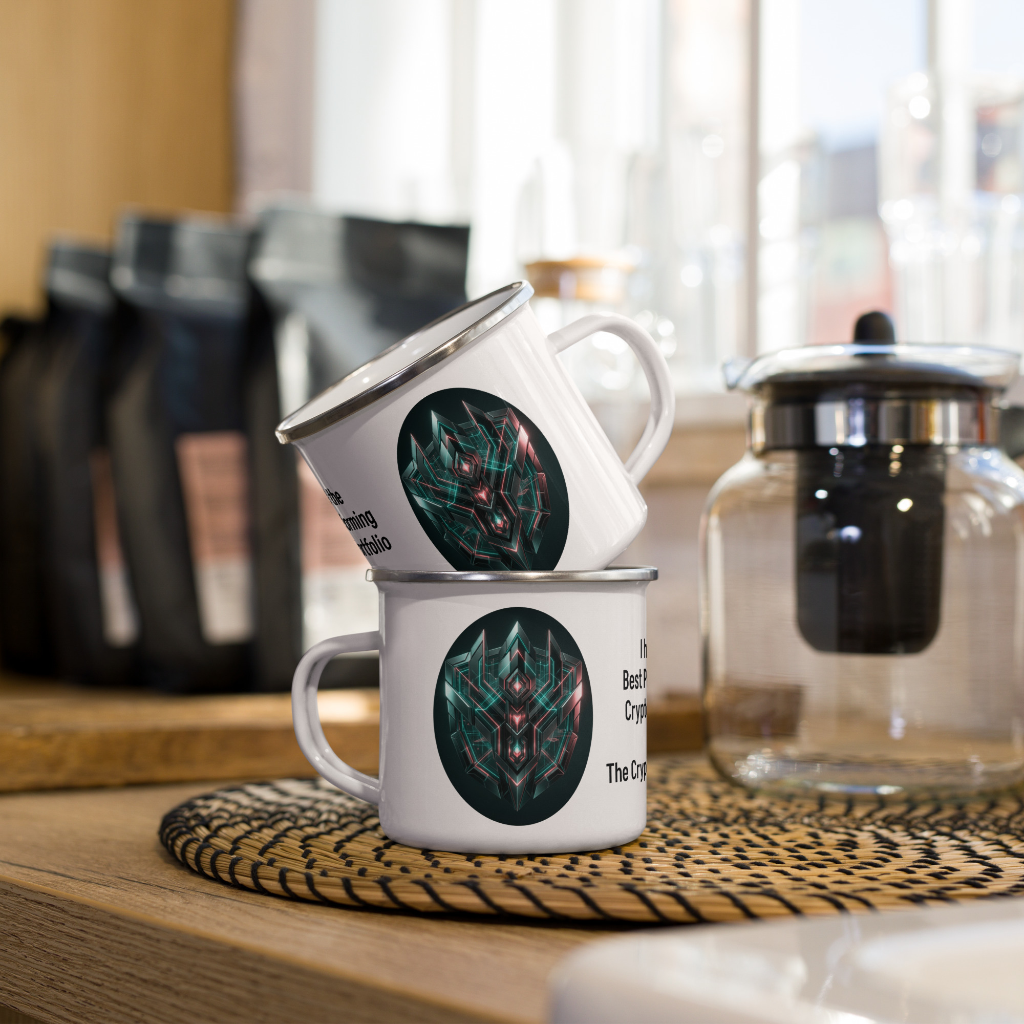 TCAC Enamel Mug